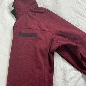 Pink Half Zip Sweater